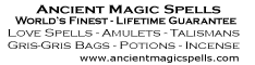 ancient magic spells 234x60 website banner